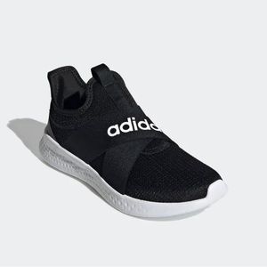 Adidas Women’s Black Slip-on Sneakers PUREMOTION ADAPT SHOES SZ 7.5